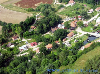 Luftaufnahmen von Reußen im ehemaligen Ostpreußen