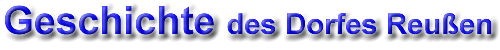 Geschichte des Dorfes Reuen in ehemaligen Ostpreuen