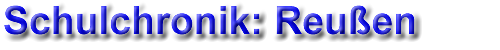 Schulchronik
